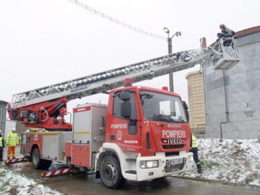 Pompierii au verificat reacţia angajaţilor de la Midia în caz de accident major